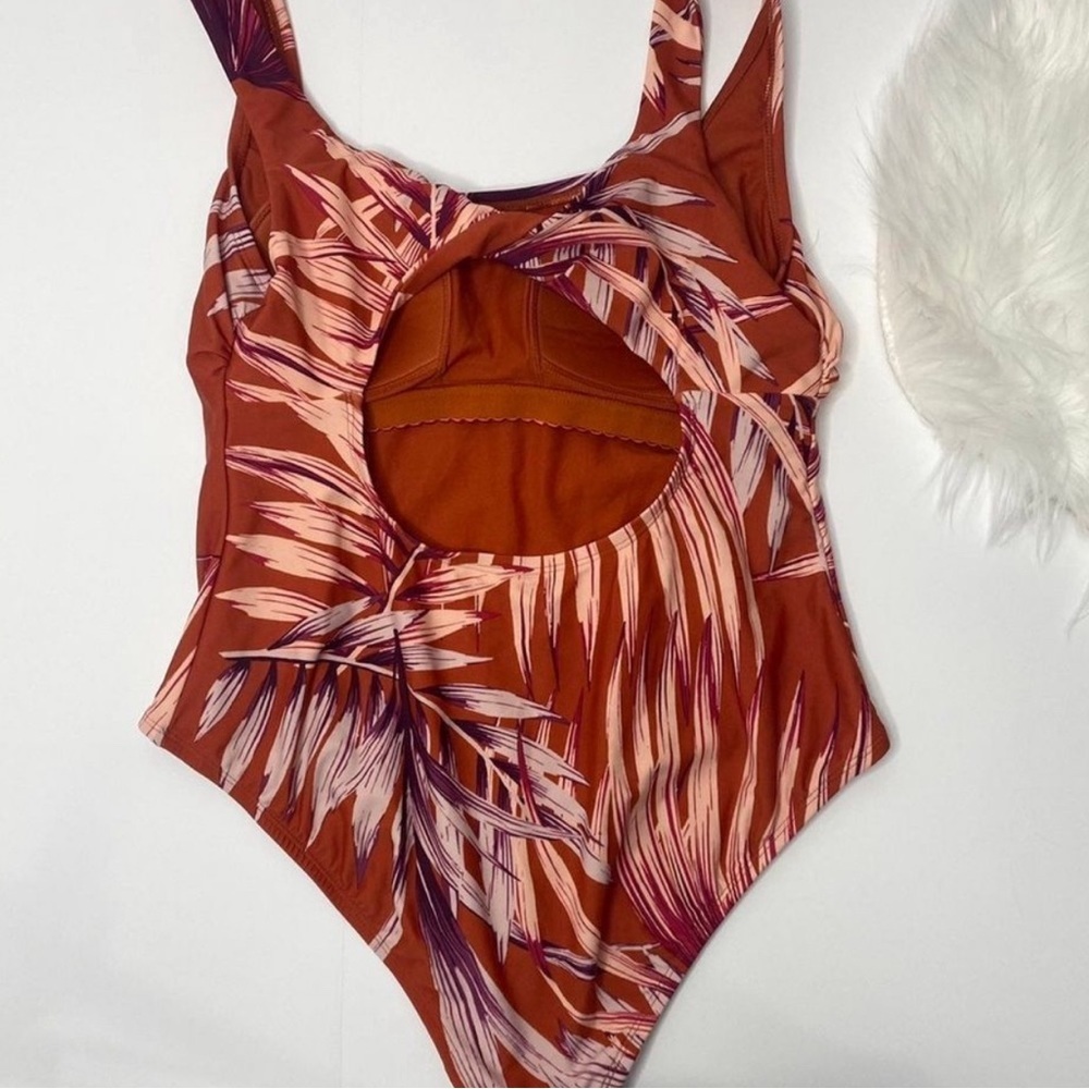 KONA Sol palm bathing suit sz small nwt - Picture 3 of 3